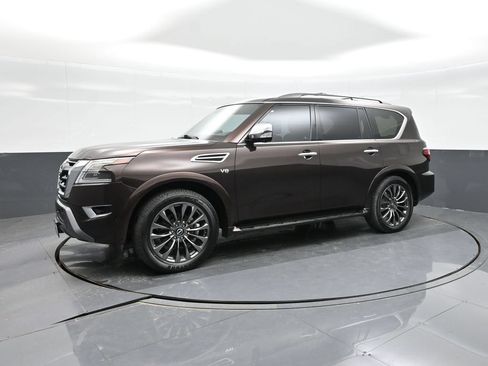 Used 2021 Nissan Armada Platinum w/ Captain's Chairs Package RWD image 22