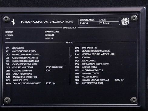 Used 2020 Ferrari F8 Tributo image 10