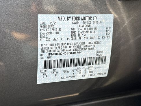 Certified 2025 Ford Explorer Active image 31