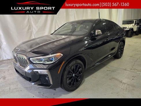Used 2020 BMW X6 M50i w/ Executive Package AWD/4WD image 1