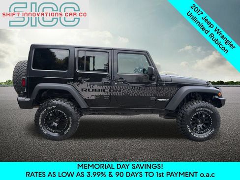 Used 2017 Jeep Wrangler Unlimited Rubicon w/ Connectivity Group AWD/4WD image 8