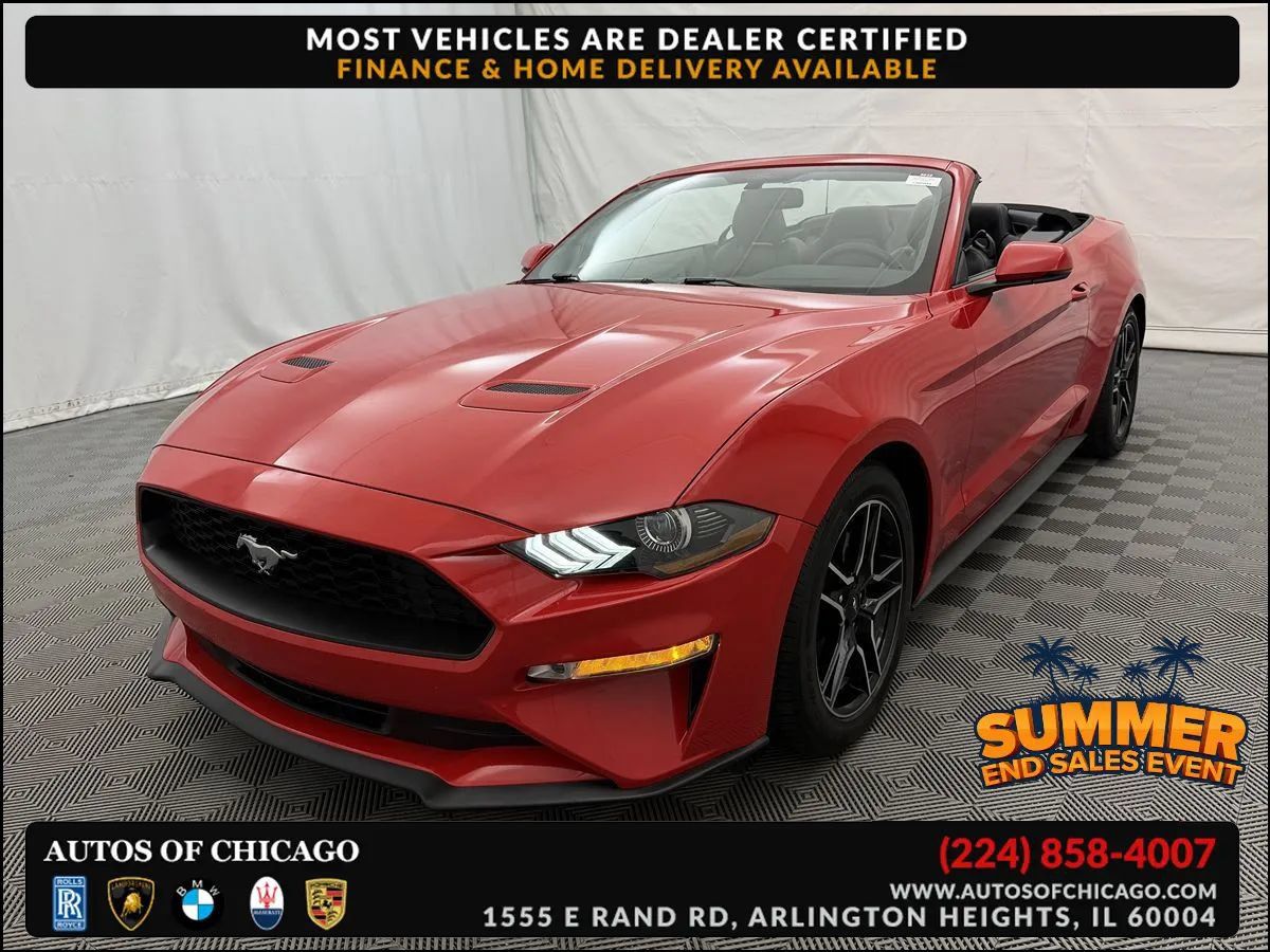 Used 2020 Ford Mustang Premium RWD image 1