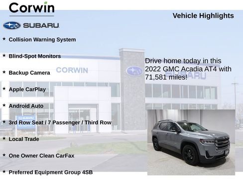 Used 2022 GMC Acadia AT4 image 6