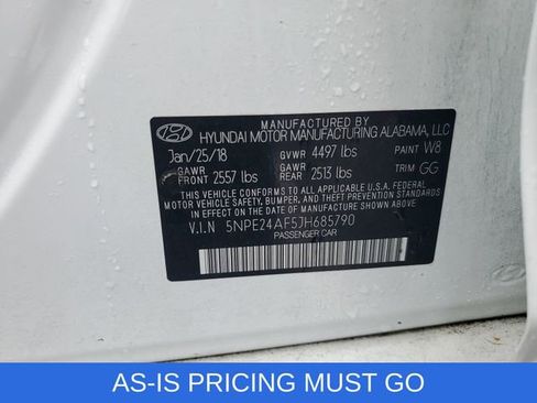 Used 2018 Hyundai Sonata SE image 39