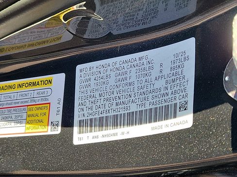 Certified 2026 Honda Civic Sport image 27