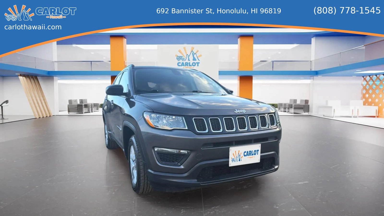 Used 2018 Jeep Compass Sport w/ Tech Group FWD image 2