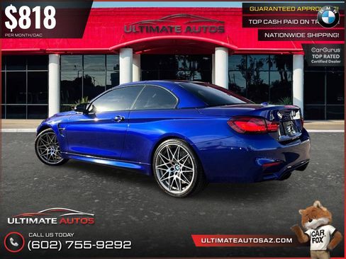 Used 2020 BMW M4 Convertible w/ Competition Package RWD image 4