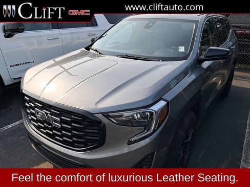 Used 2021 GMC Terrain SLT w/ LPO, Dark Accent Package AWD/4WD image 1