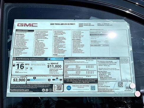 New 2026 GMC Yukon AT4 Ultimate image 14