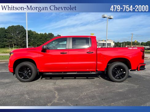 New 2026 Chevrolet Silverado 1500 Custom w/ Turbomax Blackout Package AWD/4WD image 8
