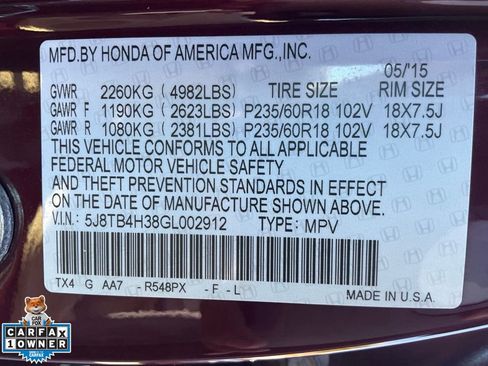 Used 2016 Acura RDX AWD image 25