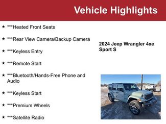 Used 2024 Jeep Wrangler Sport S 4xe w/ Convenience Group video 2