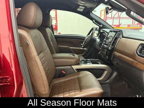 Used 2021 Nissan Titan Platinum Reserve w/ Off Road Protection Package AWD/4WD image 17