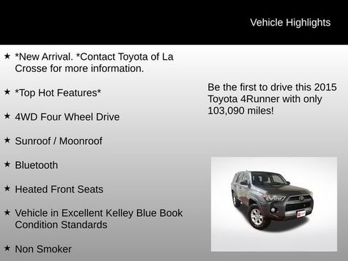 Used 2015 Toyota 4Runner SR5 Premium image 6