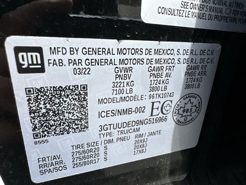 Used 2022 GMC Sierra 1500 SLT w/ SLT Convenience Package image 35