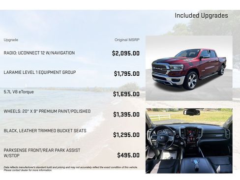 Used 2020 RAM 1500 Laramie AWD/4WD image 5