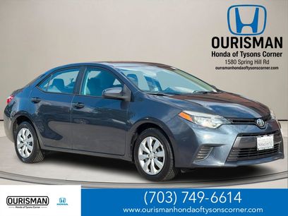 Used 2016 Toyota Corolla LE