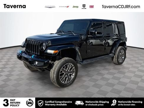 Used 2023 Jeep Wrangler Unlimited Sahara AWD/4WD image 1