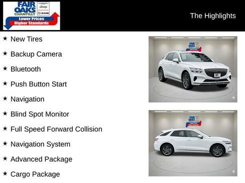 Used 2023 Genesis GV70 2.5T w/ Advanced Package AWD/4WD image 2