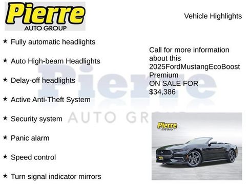 Used 2025 Ford Mustang Premium RWD image 22