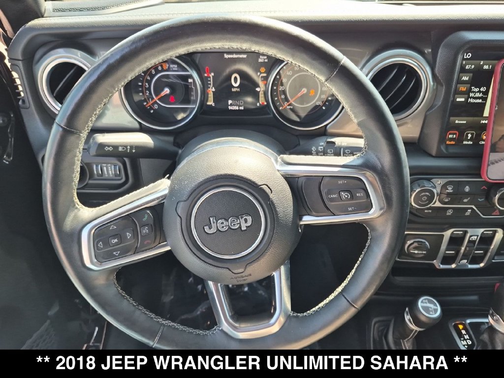 Used 2018 Jeep Wrangler Unlimited Sahara AWD/4WD image 21
