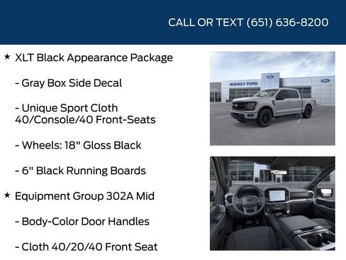 New 2026 Ford F150 XLT w/ Equipment Group 302A MID AWD/4WD image 10