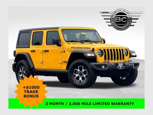 Used 2021 Jeep Wrangler Unlimited Rubicon AWD/4WD image 1