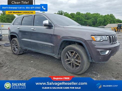 Used 2017 Jeep Grand Cherokee Limited AWD/4WD image 5