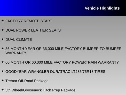 Used 2023 Ford F350 Platinum w/ Tremor Off-Road Package AWD/4WD image 16