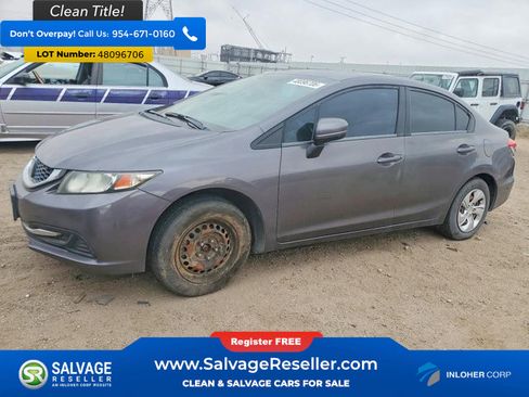 Used 2015 Honda Civic LX image 1