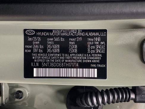 New 2026 Hyundai Santa Cruz SEL image 32