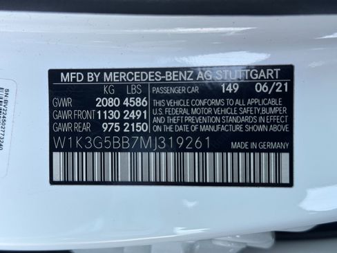 Used 2021 Mercedes-Benz A 35 AMG 4MATIC image 46