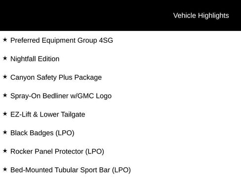 Used 2025 GMC Canyon AT4 w/ Nightfall Edition image 12