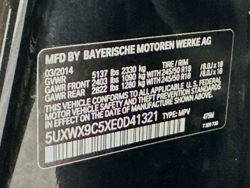 Used 2014 BMW X3 xDrive28i image 33