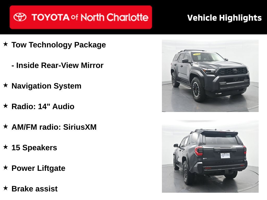 Used 2026 Toyota 4Runner TRD Off-Road Premium w/ Tow Technology Package AWD/4WD image 4