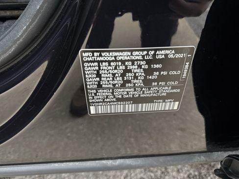Used 2021 Volkswagen Atlas SE image 33