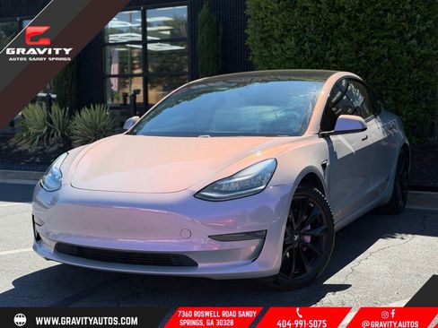 Used 2019 Tesla Model 3 Long Range AWD/4WD image 1
