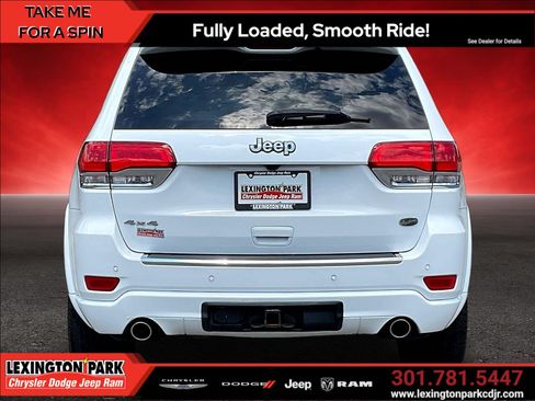 Used 2017 Jeep Grand Cherokee Overland AWD/4WD image 6