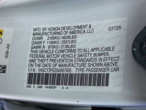 Used 2025 Honda Accord EX-L image 35