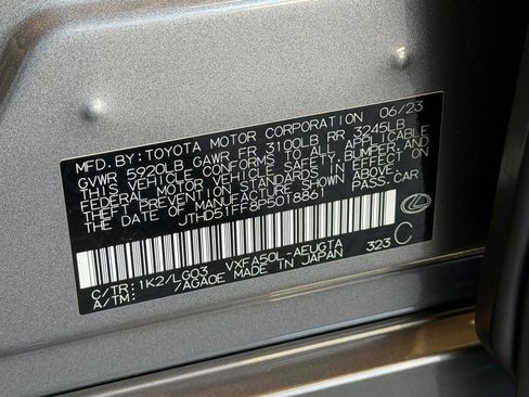 Used 2023 Lexus LS 500 w/ Interior Upgrade Package RWD image 35