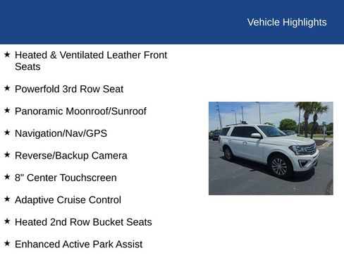 Used 2018 Ford Expedition Limited w/ Equipment Group 301A RWD image 13