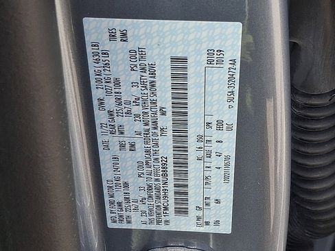 Certified 2022 Ford Escape SEL image 27