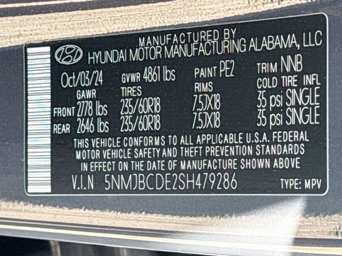 Certified 2025 Hyundai Tucson SEL AWD/4WD image 22