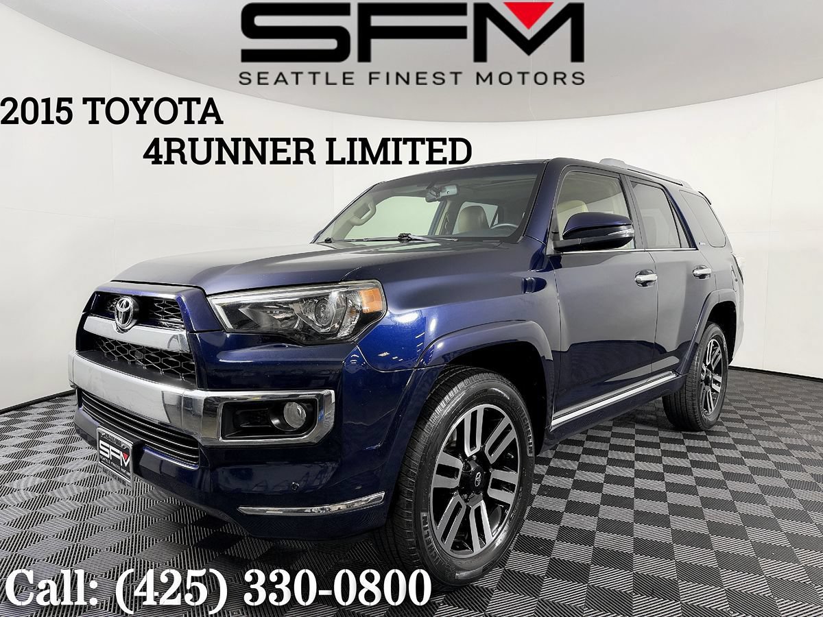 Used 2015 Toyota 4Runner Limited AWD/4WD image 1