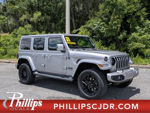 Used 2021 Jeep Wrangler Unlimited Sahara AWD/4WD image 1