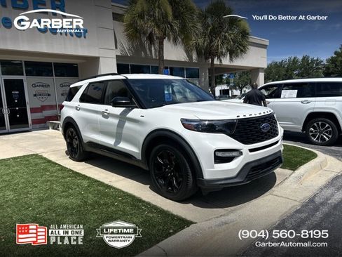 Certified 2022 Ford Explorer ST-Line w/ Class IV Trailer Tow Package RWD image 1