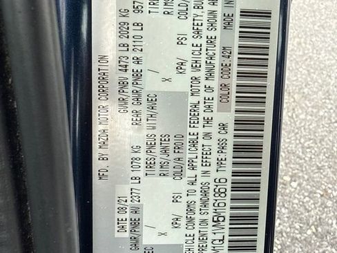 Used 2021 MAZDA MAZDA6 Touring image 25