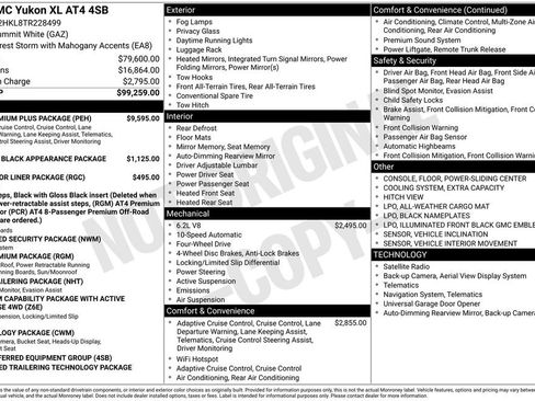 New 2026 GMC Yukon XL AT4 w/ AT4 Premium Plus Package image 44