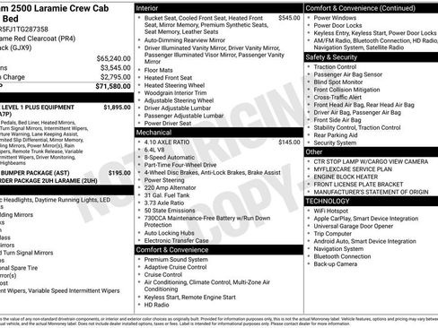 New 2026 RAM 2500 Laramie AWD/4WD image 31