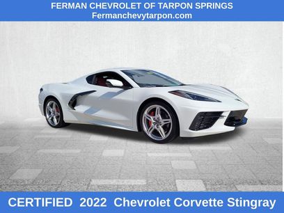Certified 2022 Chevrolet Corvette Stingray Preferred Cpe w/ Engine Appearance Package